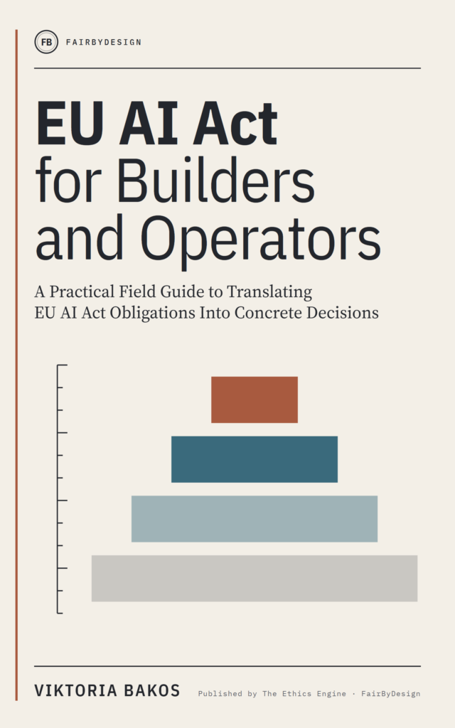 Cover of EU AI Act for Builders and Operators by Viktoria Bakos