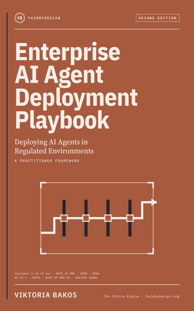 Cover of Enterprise AI Agent Deployment Playbook, Second Edition, by Viktoria Bakos