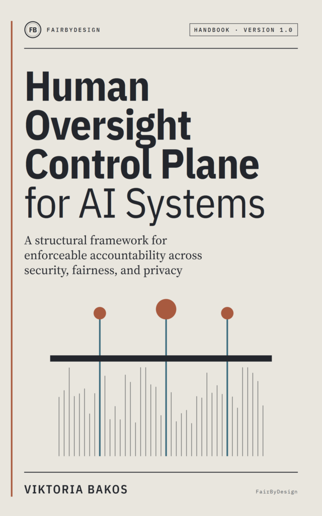 Cover of Human Oversight Control Plane for AI Systems by Viktoria Bakos