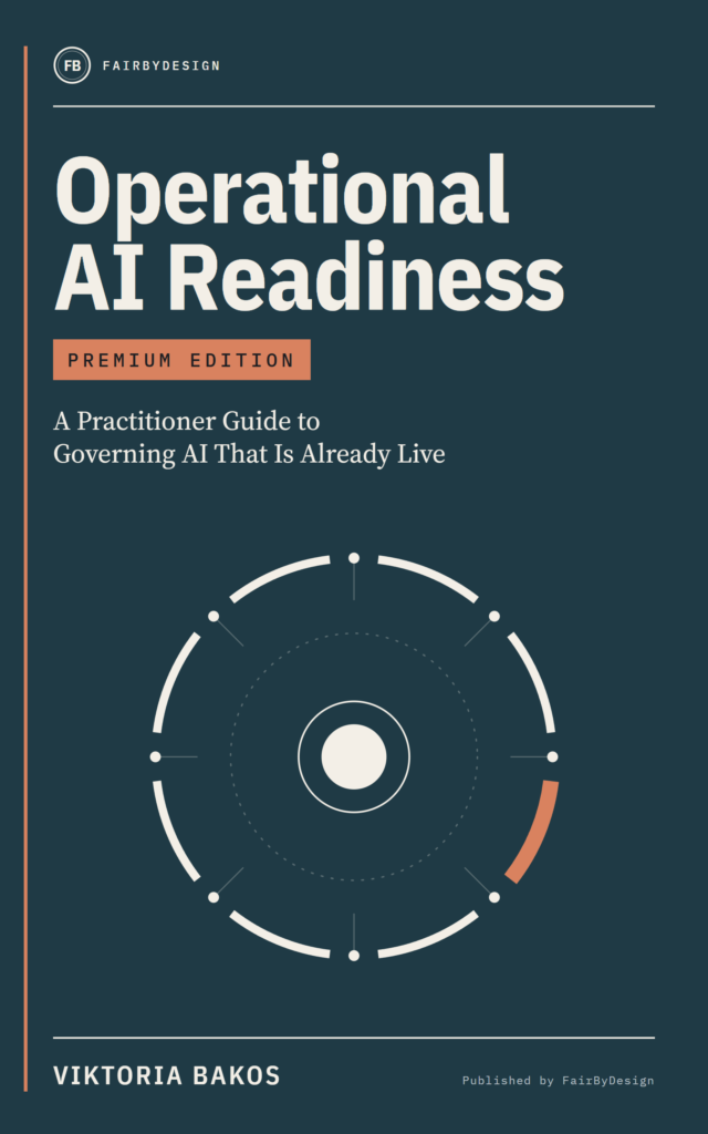 Cover of Operational AI Readiness: Premium Edition by Viktoria Bakos
