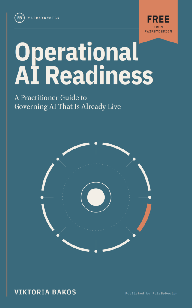 Cover of Operational AI Readiness by Viktoria Bakos, free Standard edition