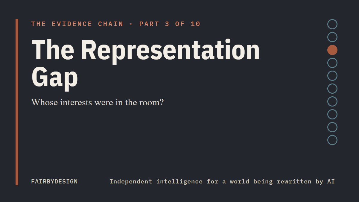 The Representation Gap