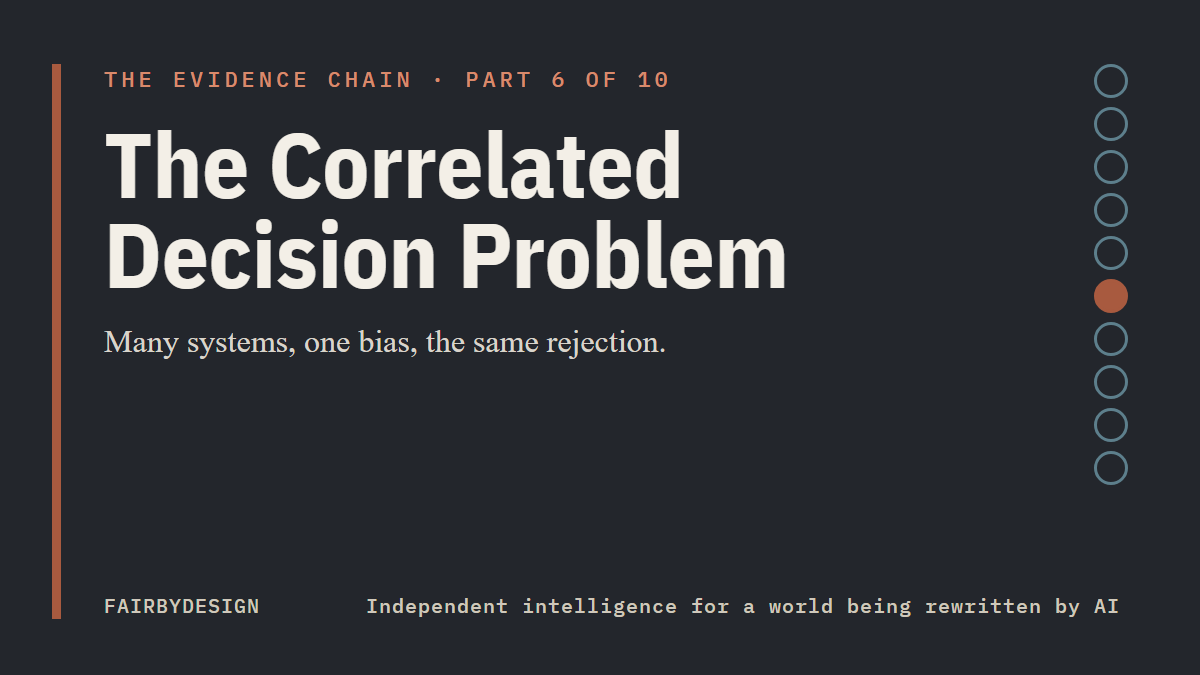 The Correlated Decision Problem